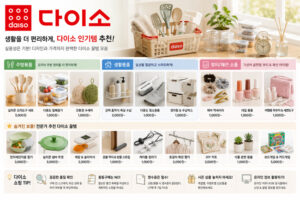다이소 추천템 2024: 숨겨진 보물찾기, 실패 없는 쇼핑 가이드