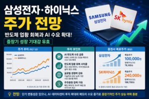 삼성전자 하이닉스 주가 전망: 투자 전략 및 핵심 분석