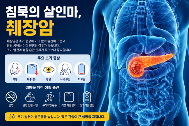 췌장암 초기 증상부터 최신 치료법까지