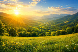 Sunlit Valley