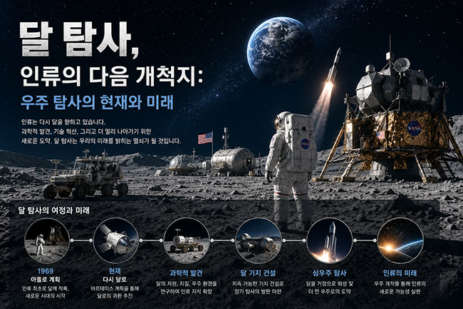 달 탐사, 인류의 다음 개척지: 우주 탐사의 현재와 미래