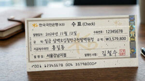 수표